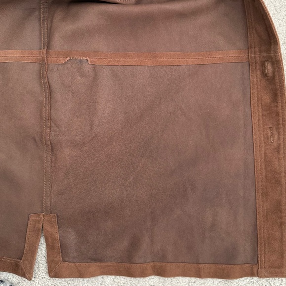 NEW - Quince Suede Shirt (Similar to Sezane Will Jacket) - Picture 9 of 10